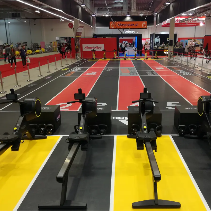 Exhibition floor