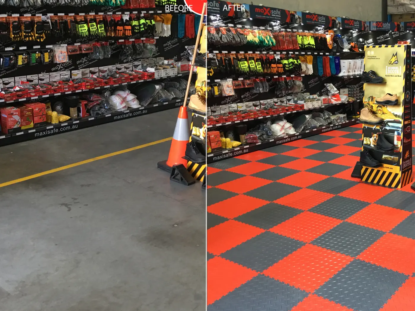TM Commerce – Industrial floor