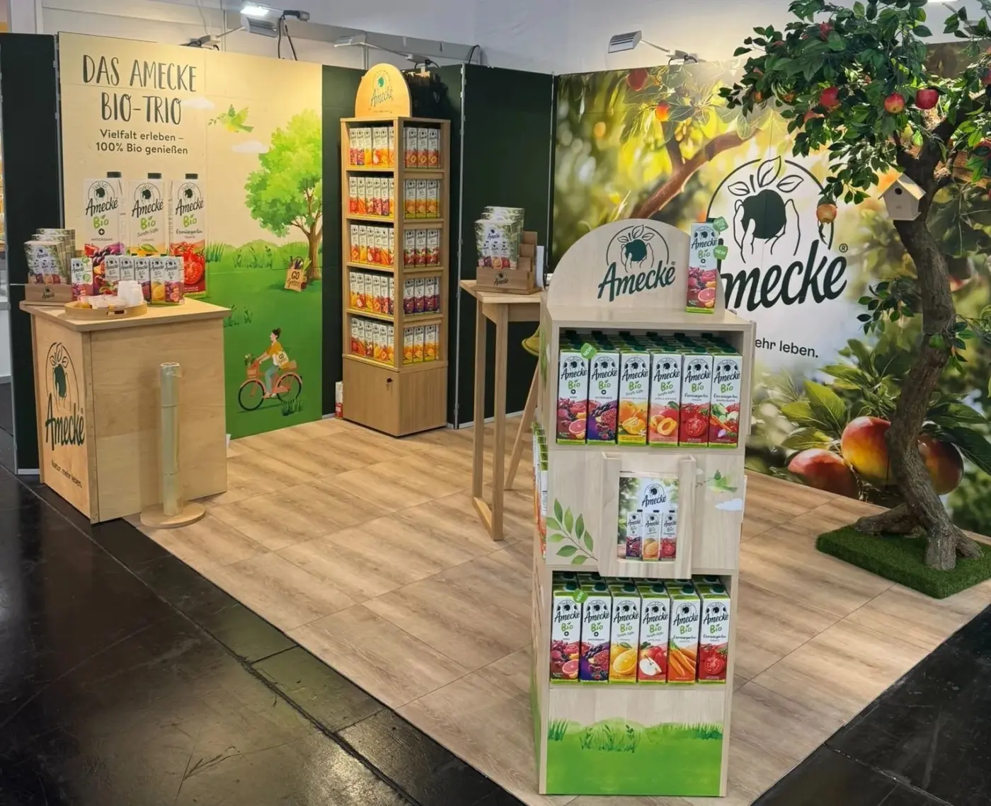 Exhibition floor