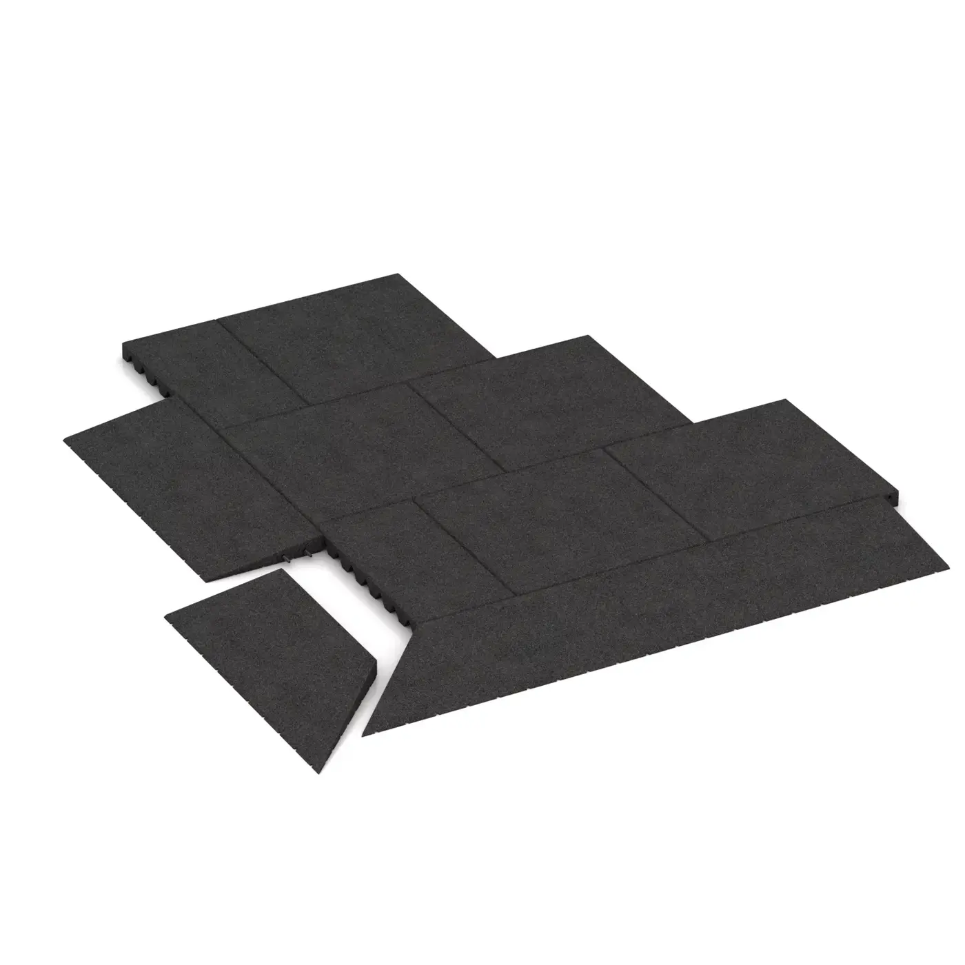 Right corner wedge half to the transition ramp – Bezugsrampen & Ecken