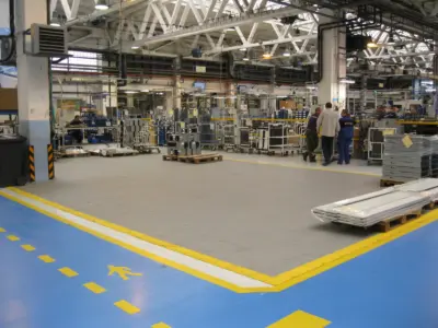 Industrial floor