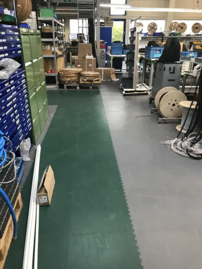 Industrial floor