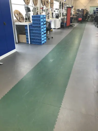 Industrial floor