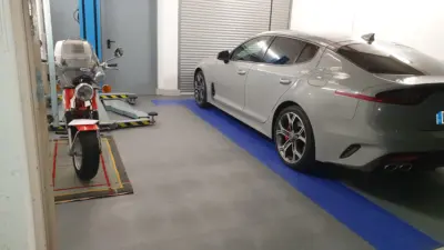 Garage floor
