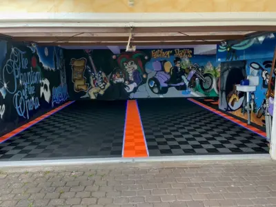 Garage floor