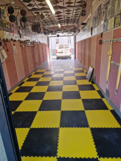 Garage floor
