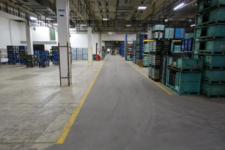 Industrial floor