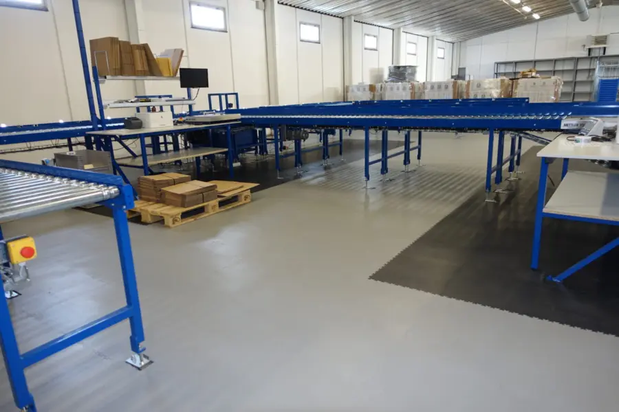 Industrial floor