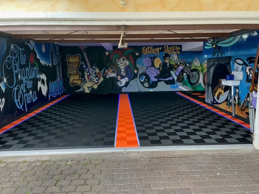 Garage floor