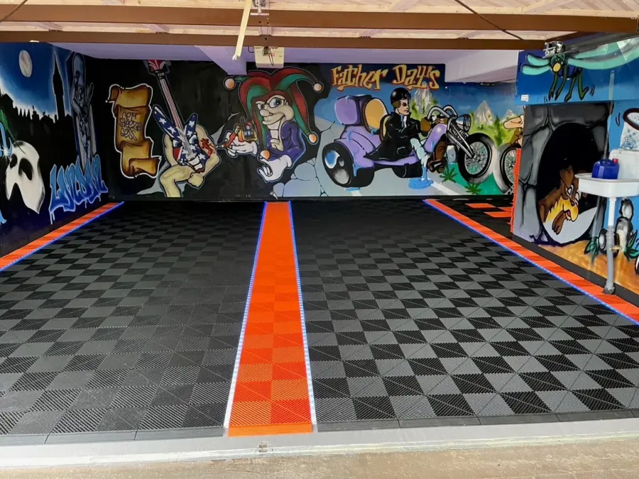 Garage floor